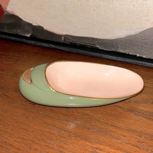 Carleton Ware shallow shoe shaped trinket dish